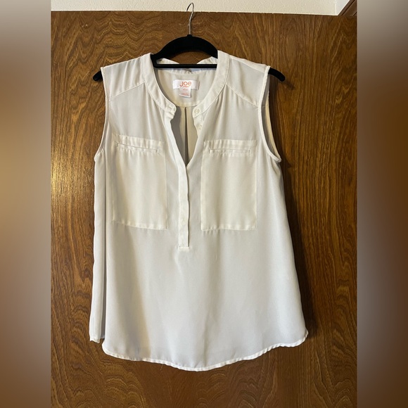 Joe Fresh Tops - Joe Fresh Women's White Sleeveless Blouse